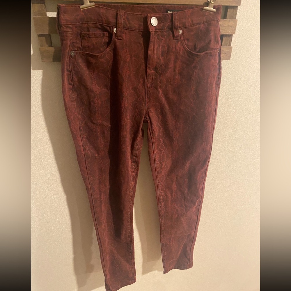 Blank NYC The Reade Crop‎ Rattle Up Ankle Denim Skinny Jeans Size 27